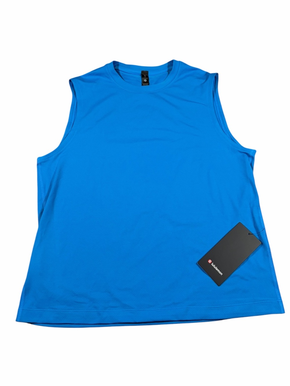 NWT Lululemon Mesh Soft Jersey Sleeveless Tank (Tropical Sky) Size Small